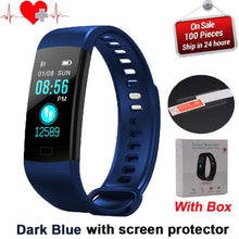 Y5 Smart Band Watch Color Screen Wristband Heart Rate Activity Fitness tracker Smart Electronics Bracelet VS Xiaomi Miband 2