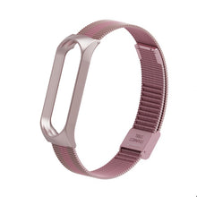 mi band 3 bracelet for Xiaomi mi band 3 strap Metal wrist strap Screwless Stainless Steel Bracelet Wristbands Mi Band 3 strap