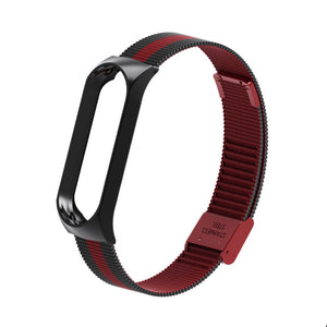 mi band 3 bracelet for Xiaomi mi band 3 strap Metal wrist strap Screwless Stainless Steel Bracelet Wristbands Mi Band 3 strap