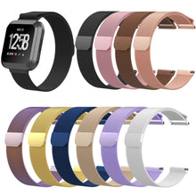 Tonbux Milanese Loop Wrist Band Strap Replacement For Fitbit Versa Watch Bracelet 210mm