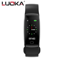 LUOKA Smart Bracelet Color Screen Blood Pressure Fitness Tracker Heart Rate Monitor Smart Band Sport for Android IOS
