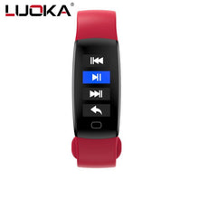 LUOKA Smart Bracelet Color Screen Blood Pressure Fitness Tracker Heart Rate Monitor Smart Band Sport for Android IOS