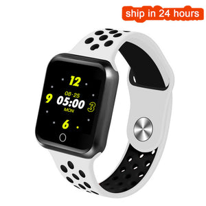 Smart Fitness Bracelet S226 Blood Pressure Measurement Heart Rate Monitor Smart Watch Color Screen Wristband For Android IOS