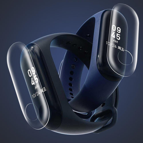 5pcs For Xiaomi Mi Band 3 Screen Protector Miband3 HD Ultra Thin Anti-scratch Film Soft film Not Tempered Glass