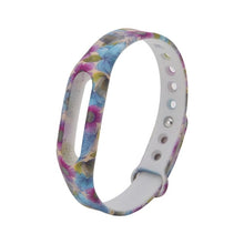 New OOTDTY Smart Watch Strap Colorful Silicone Wrist Band Strap Wristband Replacement For Xiaomi Mi Band 1