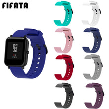 FIFATA Silicone Sport Strap For Xiaomi Huami Amazfit Bip Smart Watch 20MM Replacement Band Bracelet Smart Accessories