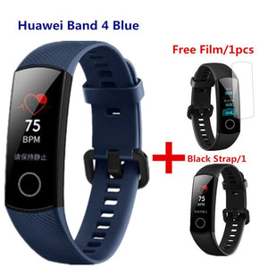 Original Huawei Honor Band 4 Color Amoled 0.95" Touch Screen Smart Bracelet Heart Rate Sleep Snap Monitor Smart Watch Wristband