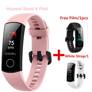 Original Huawei Honor Band 4 Color Amoled 0.95" Touch Screen Smart Bracelet Heart Rate Sleep Snap Monitor Smart Watch Wristband