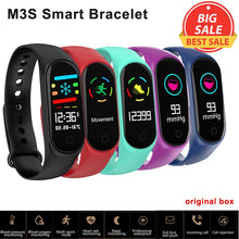 M3S Fitness Bracelet Blood Pressure Heart Rate Monitor Smart Band Fitness Tracker Pedometer Wristband Smart Bracelet Smartwatch.