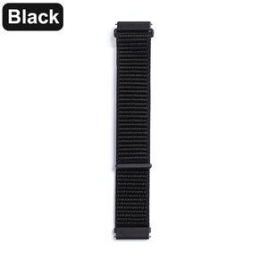 XShum 22mm 20mm Nylon Band For Xiaomi Amazfit Bip Pace Strap Wrist Nylon Loop Velcro Strap Smart Watch Accessories Bracelet
