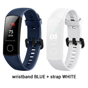 Huawei Honor Band 4 Smart Wristband with 0.95-inch Full Color AMOLED Screen 5ATM Waterproof TruSleep Monitoring 14 Days Battery