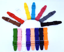 XBERSTAR Wrist Watch Band Strap for Swatch 16mm 17mm 19mm 20mm Rubber Silicone Replacement Band Watchband Bracelet Accessories