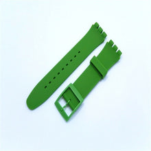 XBERSTAR Wrist Watch Band Strap for Swatch 16mm 17mm 19mm 20mm Rubber Silicone Replacement Band Watchband Bracelet Accessories