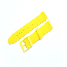 XBERSTAR Wrist Watch Band Strap for Swatch 16mm 17mm 19mm 20mm Rubber Silicone Replacement Band Watchband Bracelet Accessories