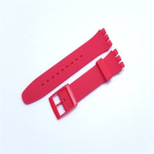 XBERSTAR Wrist Watch Band Strap for Swatch 16mm 17mm 19mm 20mm Rubber Silicone Replacement Band Watchband Bracelet Accessories