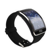 Replacement Bands for Samsung Galaxy Gear S SM-R750 Smart Watch, Soft TPU, Classic Watch Band Style with Metal Buckle