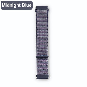 XShum 22mm 20mm Nylon Band For Xiaomi Amazfit Bip Pace Strap Wrist Nylon Loop Velcro Strap Smart Watch Accessories Bracelet