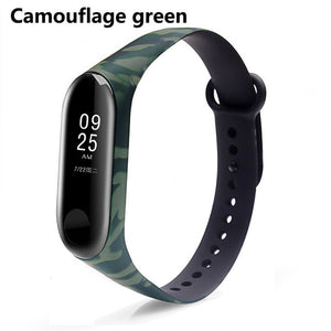 BOORUI Mi band 3 Silicone wrist strap For Xiaomi Mi Band 3 Bracelet Strap Miband 3 Colorful Strap Wristband Smart Bands