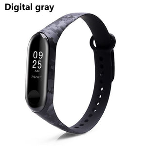 BOORUI Mi band 3 Silicone wrist strap For Xiaomi Mi Band 3 Bracelet Strap Miband 3 Colorful Strap Wristband Smart Bands