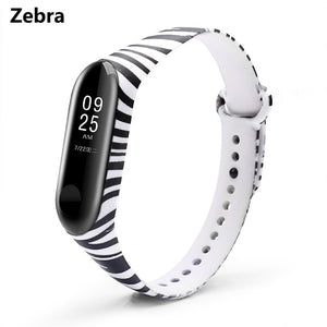 BOORUI Mi band 3 Silicone wrist strap For Xiaomi Mi Band 3 Bracelet Strap Miband 3 Colorful Strap Wristband Smart Bands