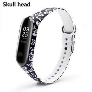 BOORUI Mi band 3 Silicone wrist strap For Xiaomi Mi Band 3 Bracelet Strap Miband 3 Colorful Strap Wristband Smart Bands