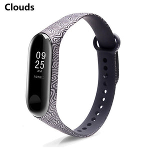 BOORUI Mi band 3 Silicone wrist strap For Xiaomi Mi Band 3 Bracelet Strap Miband 3 Colorful Strap Wristband Smart Bands
