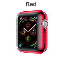 Fashion 360 Degree Slim Watch Cover for Apple Watch 3/2 42MM 38MM Case Soft Clear TPU Screen Protector for iWatch 4 44MM 40MM