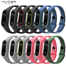 MJOBS Colorful Diamond Miband 2 strap Newest silicone mi 2 wrist strap correa mi band 2 smart bracelet Wristband Replacemet