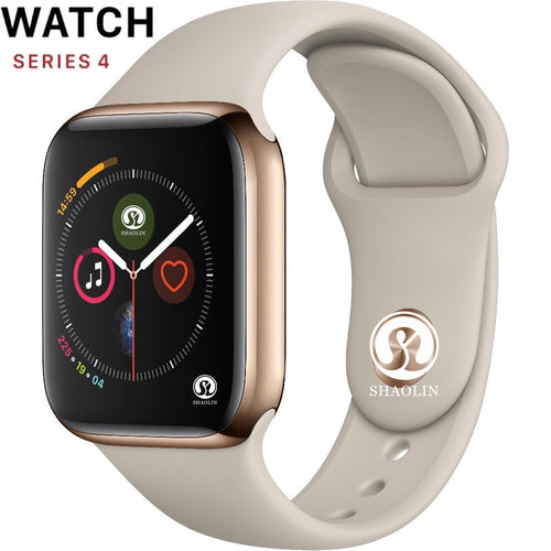 50%off 42mm Smart Watch Series 4 Clock Push Message Bluetooth Connectivity For Android phone IOS apple iPhone 6 7 8 X Smartwatch