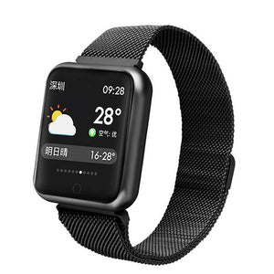 Smart Watch P68 Sports IP68 fitness bracelet activity tracker heart rate monitor blood pressure for ios Android apple iPhone 6 7