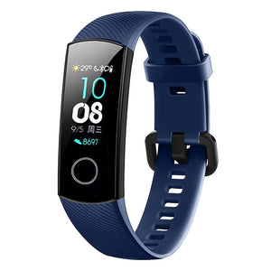 In Stock Silicone Wrist Strap For Huawei Honor Band 4 Standard Version Smart Wristband Sport Bracelet Band honor band 4 Correa