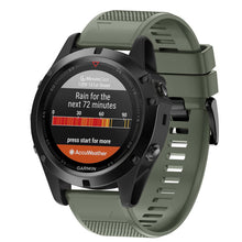 Fivstr NEW Silicone 26mm 22mm Quick Release Watchband Wriststrap for Garmin Fenix 5X 5 plus S60 Watch Easyfit Watch Wrist Band
