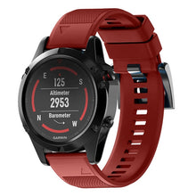Fivstr NEW Silicone 26mm 22mm Quick Release Watchband Wriststrap for Garmin Fenix 5X 5 plus S60 Watch Easyfit Watch Wrist Band