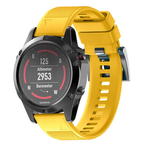 Fivstr NEW Silicone 26mm 22mm Quick Release Watchband Wriststrap for Garmin Fenix 5X 5 plus S60 Watch Easyfit Watch Wrist Band