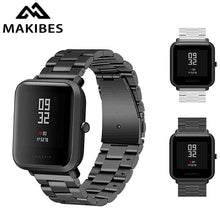 20mm Universal Replacement Watch Band Steel Lite Mesh Metal strap for Huami Xiaomi Amazfit Bip for WeLoop hey 3s for Ticwatch2