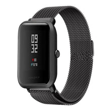 20mm Universal Replacement Watch Band Steel Lite Mesh Metal strap for Huami Xiaomi Amazfit Bip for WeLoop hey 3s for Ticwatch2