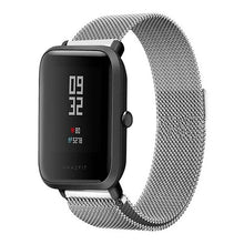 20mm Universal Replacement Watch Band Steel Lite Mesh Metal strap for Huami Xiaomi Amazfit Bip for WeLoop hey 3s for Ticwatch2