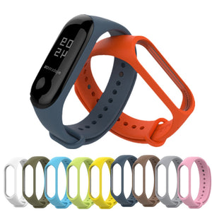 Strap for Xiaomi Mi Band 3 Sport Strap watch Silicone wrist strap For xiaomi miband 3 accessories bracelet Miband 3 Strap