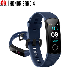 Huawei Honor Band 4 Smart Bracelet 50m Waterproof Fitness Tracker Touch Screen Heart Rate Monitor Display Call Message Show