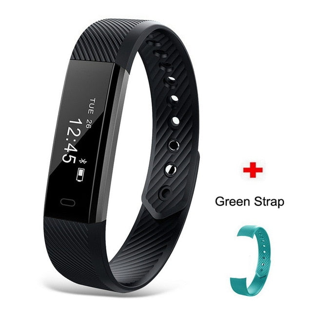 Fitness Tracker Smart Bracelet ID115 Veryfit APP Bluetooth Band Activity Monitor Alarm Clock  Sports Wristband for iOS Android