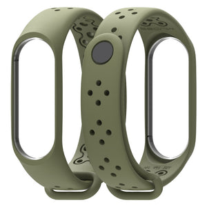 Mijobs Mi Band 3 Strap Wrist Strap for Xiaomi Mi Band 3 Sport Silicone Bracelet for Xiaomi Mi Band 3 Band3 Smart Watch Bracelet