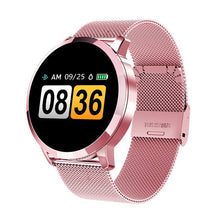 CYUC Q8 Smart Watch OLED Color Screen men Fashion Fitness Tracker Heart Rate Blood Pressure Oxygen Smartwatch
