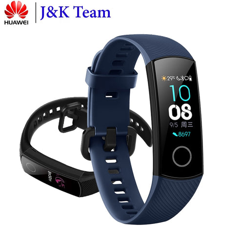 Huawei Honor Band 4 Smart Bracelet 50m Waterproof Fitness Tracker Touch Screen Heart Rate Monitor Display Call Message Show