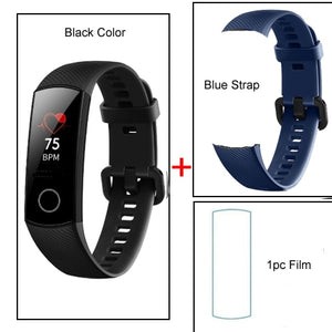 Huawei Honor Band 4 Smart Bracelet 50m Waterproof Fitness Tracker AMOLE Touch Screen Heart Rate Monitor Display Message Show