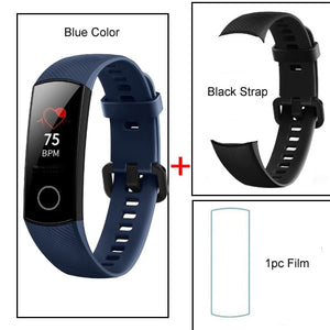 Huawei Honor Band 4 Smart Bracelet 50m Waterproof Fitness Tracker AMOLE Touch Screen Heart Rate Monitor Display Message Show