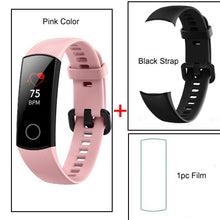 Huawei Honor Band 4 Smart Bracelet 50m Waterproof Fitness Tracker AMOLE Touch Screen Heart Rate Monitor Display Message Show