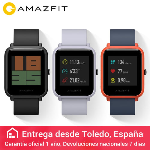 English Version Huami Amazfit Bip Smart Watch Reflection Color Screen 1.28