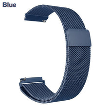 XShum 22mm 20mm Metal Stainless Band For Xiaomi Amazfit Bip Pace Strap Wrist Milanese Loop Magnetic Strap Smart Watch bracelet