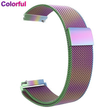 XShum 22mm 20mm Metal Stainless Band For Xiaomi Amazfit Bip Pace Strap Wrist Milanese Loop Magnetic Strap Smart Watch bracelet