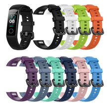 In Stock Silicone Wrist Strap For Huawei Honor Band 4 Standard Version Smart Wristband Sport Bracelet Band honor band 4 Correa